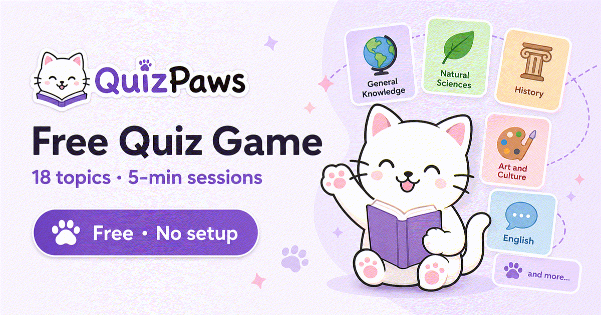 I built a quiz app for my daughter to help her study. Somehow the adults took it over. logo